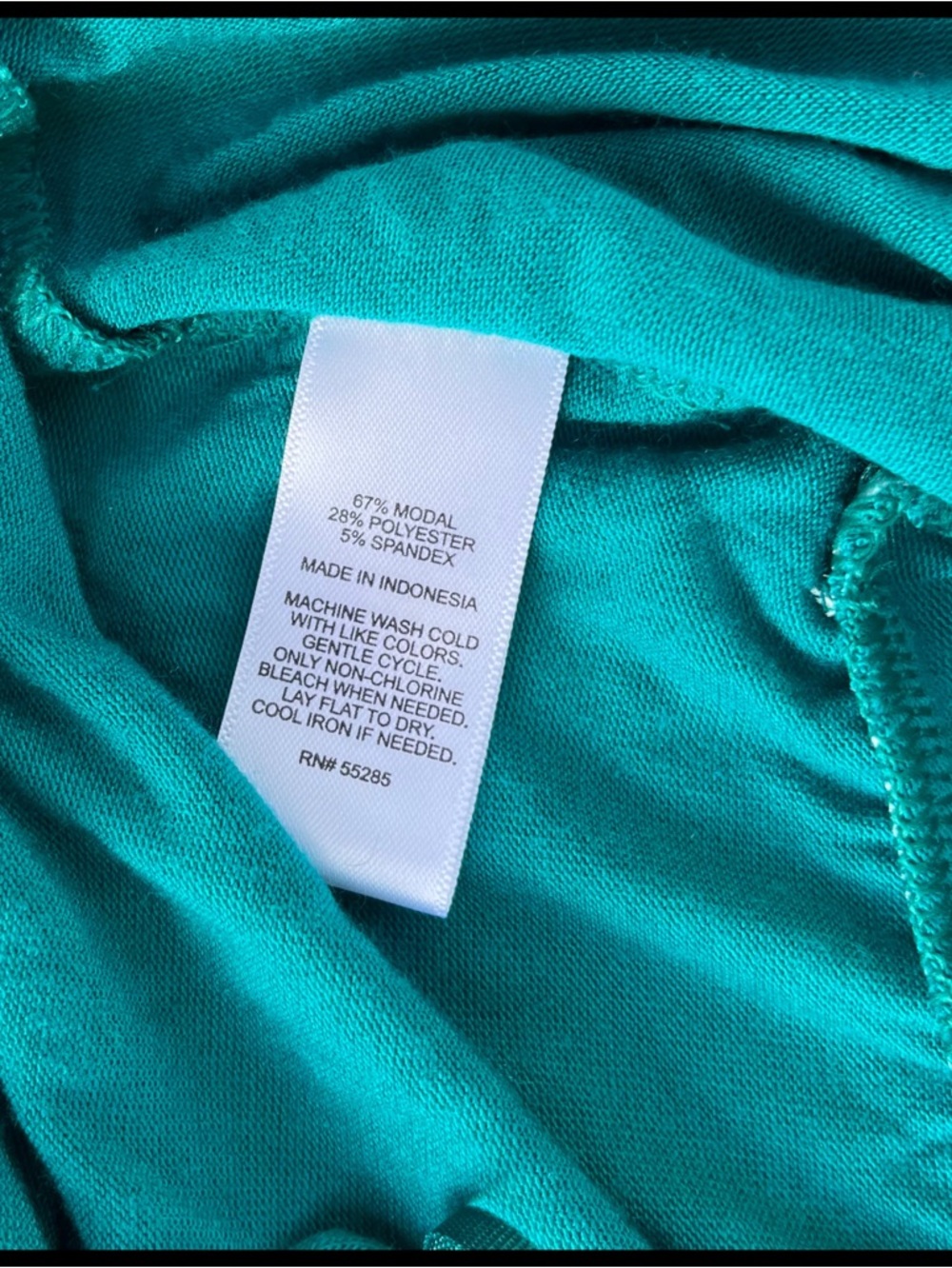 Teal Tie Bodysuit - Picture 3 of 13